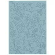 Placa de textura Moiko para arcilla polimérica 97x68 mm - Fleur 9.16 x1