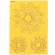 Placa de textura Moiko para arcilla polimérica 97x68 mm - Mandalas 2.13 x1|raw }}