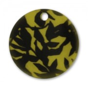 Cequí imprimido 22 mm Negro/Olivine x1|raw }}