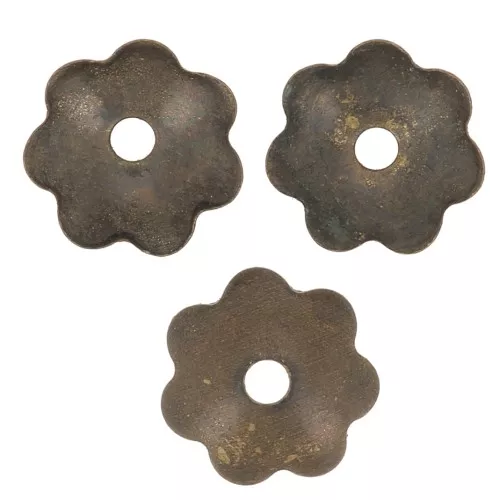 Casquillas de flores 6 mm - Bronce x20