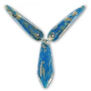 Dagas 5x16 mm Capri Blue Picasso x50|raw }}
