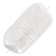 Cuentas rectangulares irregulares 16x9 mm imitación perla de agua dulce Blanco x20|raw }}