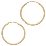 Criollos 17 mm - Gold filled x2