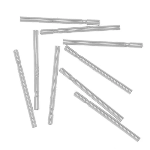 Clavijas de soldadura para espárragos 9,5x0,7 mm - Plata 925 x10