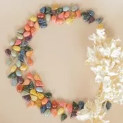 Cuentas de vidrio Amos® by Puca® 5x8 mm - Opaque White Bronze x10g