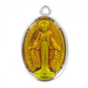 Medalla Virgen esmaltada 25 mm Topaz x1|raw }}