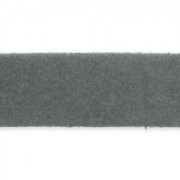 Cordón plano imitación Gamuza 10 mm Gris x1m|raw }}