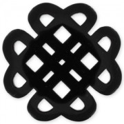 Separador flor 48 mm Negro x1|raw }}