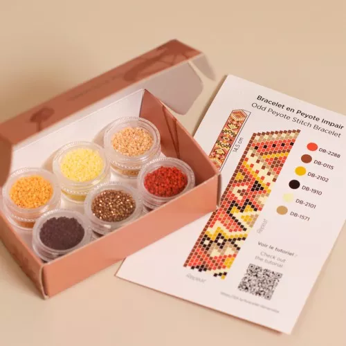 Kit perles Miyuki By Perles & Co - Surtido Miyuki Delica 11/0 Terracotta Mix