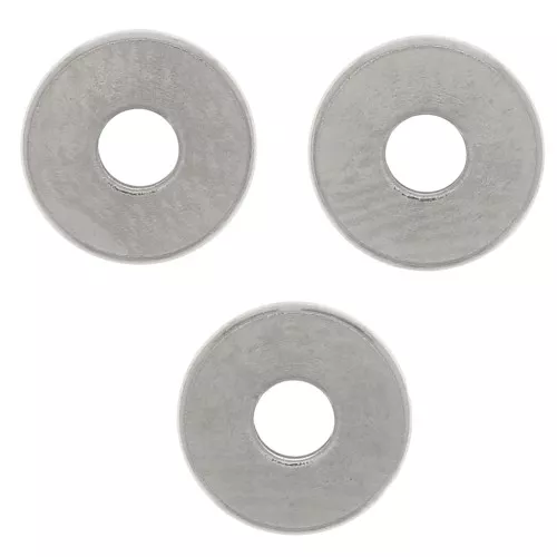 Cuenta arandela Heishi - disco plano 6x1 mm - Acero inoxidable 304 x15