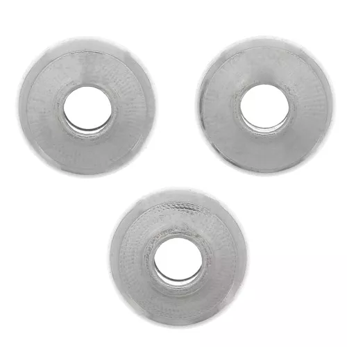 Cuenta arandela Heishi - disco plano 6x2 mm - Acero inoxidable 304 x15