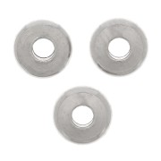 Cuenta arandela Heishi - disco plano 5x2 mm - Acero inoxidable 304 x20|raw }}
