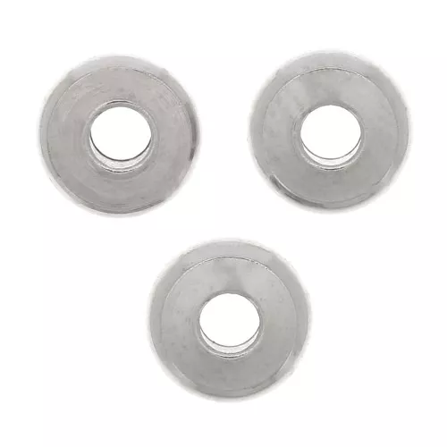 Cuenta arandela Heishi - disco plano 5x2 mm - Acero inoxidable 304 x20