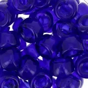 Cuentas con agujero grande - Pony Beads - 9 mm - Preciosa - Sapphire x15