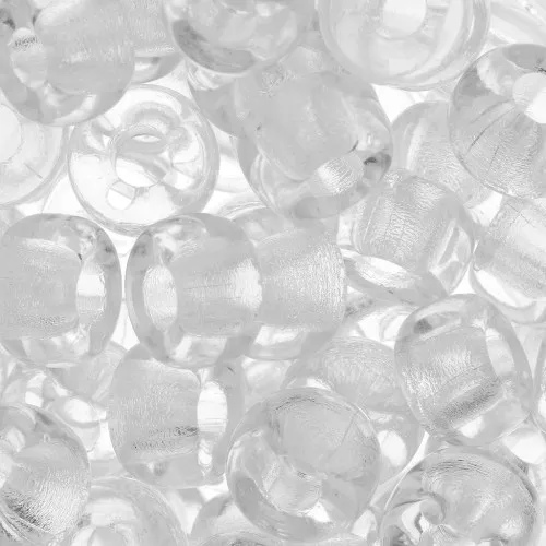 Cuentas con agujero grande - Pony Beads - 9 mm - Preciosa - Cristal x15