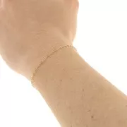 Cadena Forçat 1,6 mm - Oro laminado x50cm