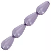 Preciosa Perla Pearshape Pearl 10x6 mm - Lavender x10