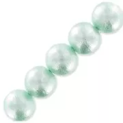 Cotton Pearls Miyuki 8 mm Verde de agua x15