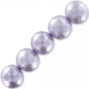 Cotton Pearls Miyuki 8 mm Lavender x15