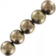 Cotton Pearls Miyuki 8 mm Bronce x15
