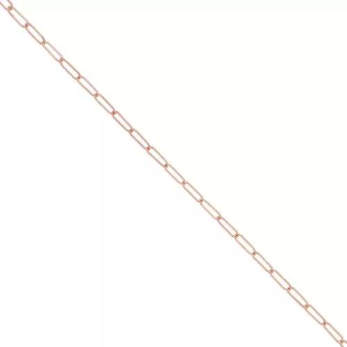 Cadena rectangular 1,9 mm - Rosa Gold Filled x50cm