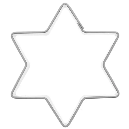 Sacabocados acero inoxidable para moldelado 49x43 mm - Estrella x1