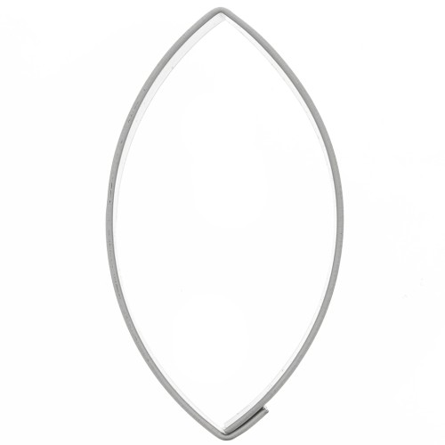 Sacabocados acero inoxidable para moldelado 46x25 mm - Navette x1