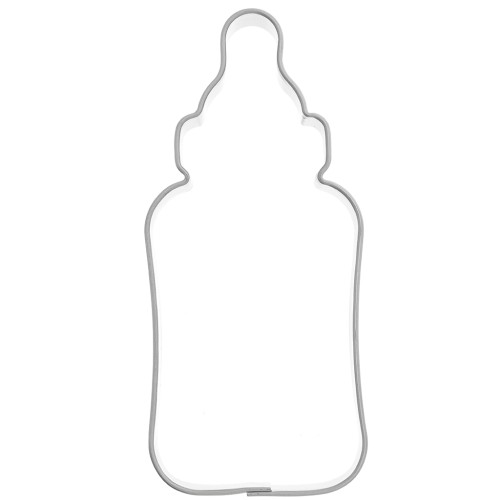 Sacabocados acero inoxidable para moldelado 70x31 mm - Biberón x1