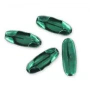 Terminales para cadena de bolas 3,2 mm Verde metalizado x4