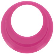 Colgante de resina calado opaco 44 mm - Rose fuchsia x1|raw }}