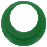 Colgante de resina calado opaco 44 mm - Verde sapin x1|raw }}