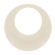 Colgante de resina calado opaco 34.5 mm - Ecru x1|raw }}