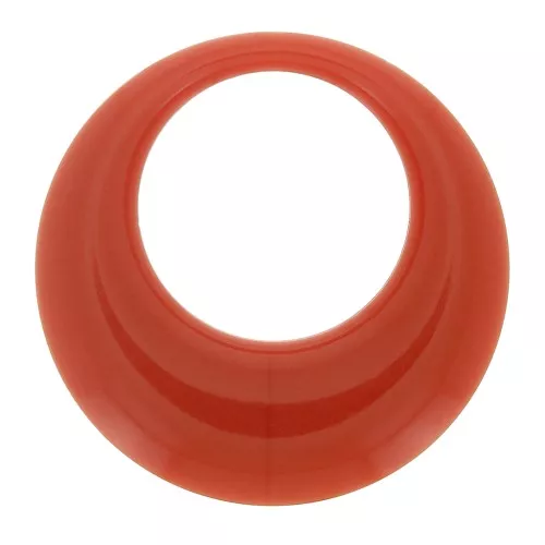 Colgante de resina calado opaco 34.5 mm - Terre cuite x1