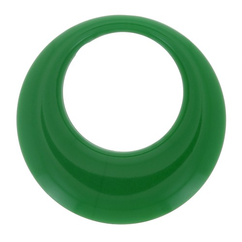Colgante de resina calado opaco 34.5 mm - Verde sapin x1