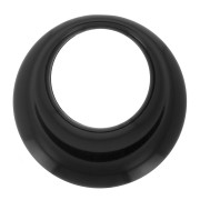 Colgante de resina calado opaco 34.5 mm - Negro x1|raw }}