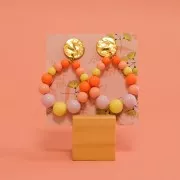 Soporte de madera - soporte para tarjeta de visita - 3 cm Natural x1