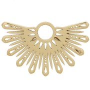 Colgante sol étnico calado 15x25 mm - exclusividad Perles&Co - Gold filled x1|raw }}