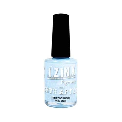 Tinta Aladine Pigment Izink - Mix Média Couvrant Opaque - Azul claro x11.5ml