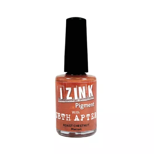 Tinta Aladine Pigment Izink - Mix Média Couvrant Opaque - Marron x11.5ml