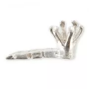 Engaste 6 garras para cabuchón redondo Plata 925 3 mm x1