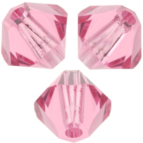 Toupies en cristal PureCrystal 5328 4 mm Rose x50