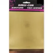 Surtido de 3 hojas imitación cuero 16x20 cm Dorado