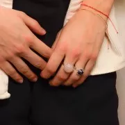 Anillo bolas diamantado - cabujón fondo plano 12 mm Tamaño 54 a 58 - Plata 925 x1