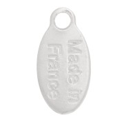 Dijes de gotas 10x5 mm - Made in France - Plata 925 x4|raw }}