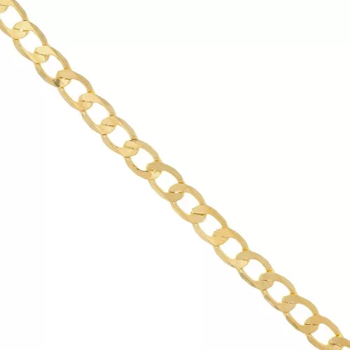 Cadena malla eslabones 7,9 mm dorado x50cm