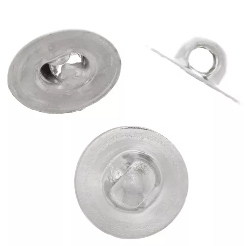 Colas de botones de 11 mm para decorar - Rodio x1