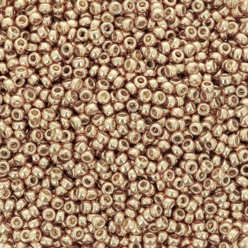 Rocalla Miyuki Duracoat 15/0 4204 - Galvanized Champagne x8g