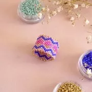 Rocalla Miyuki Duracoat 15/0 4202 - Galvanized Gold x8g