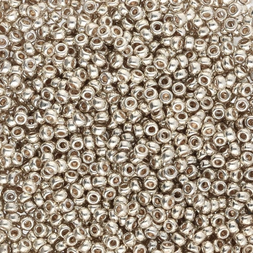 Rocalla Miyuki Duracoat 15/0 4201 - Galvanized Silver x8g