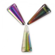 Spikes  7x17 mm Magic Violet Green x6|raw }}